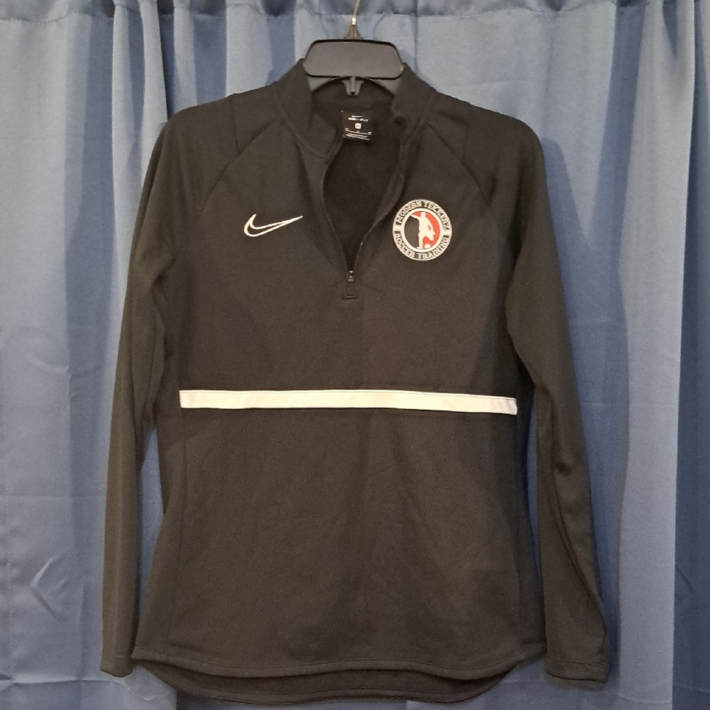 Nike Dri-FIT Black Quarter-Zip Pullover - Picture 1 of 5